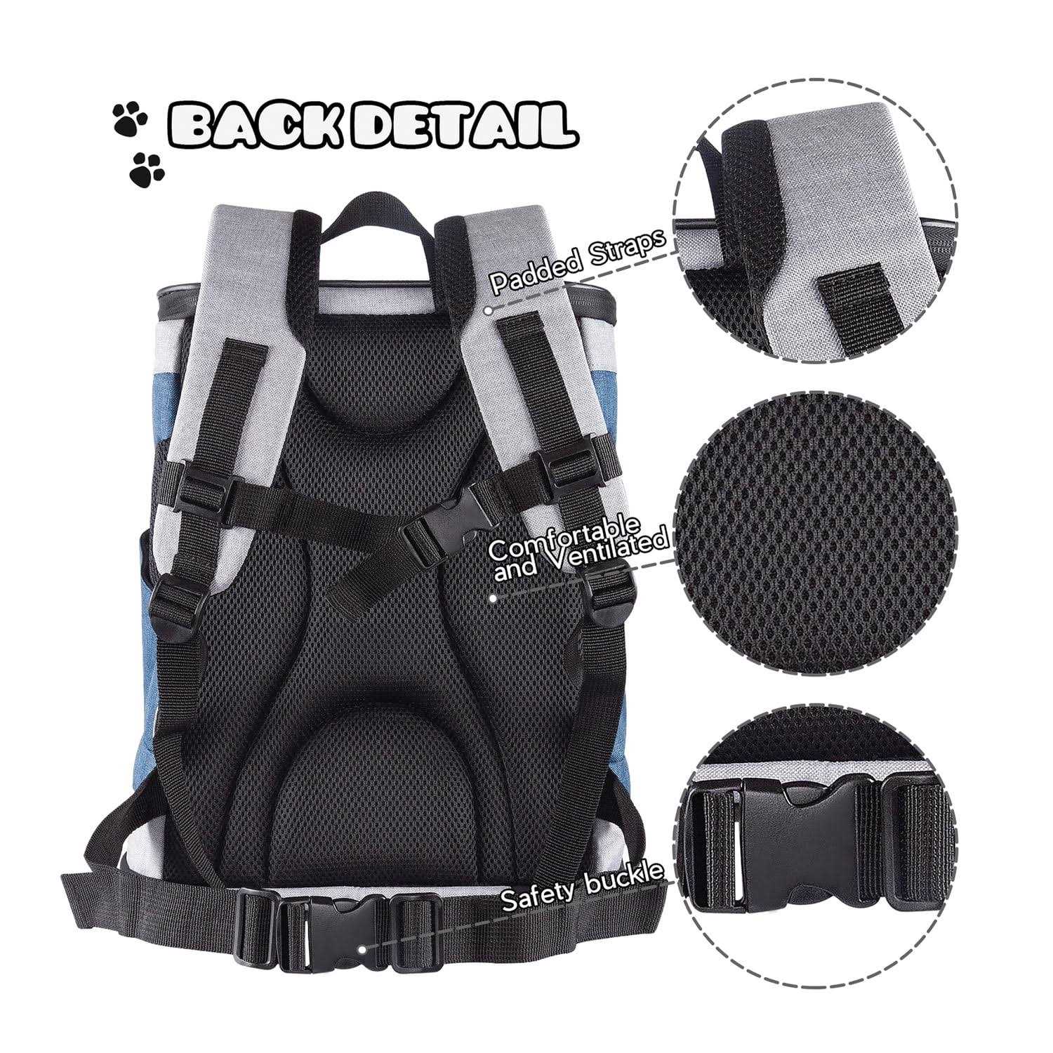 Jespet Deluxe Pet Backpack