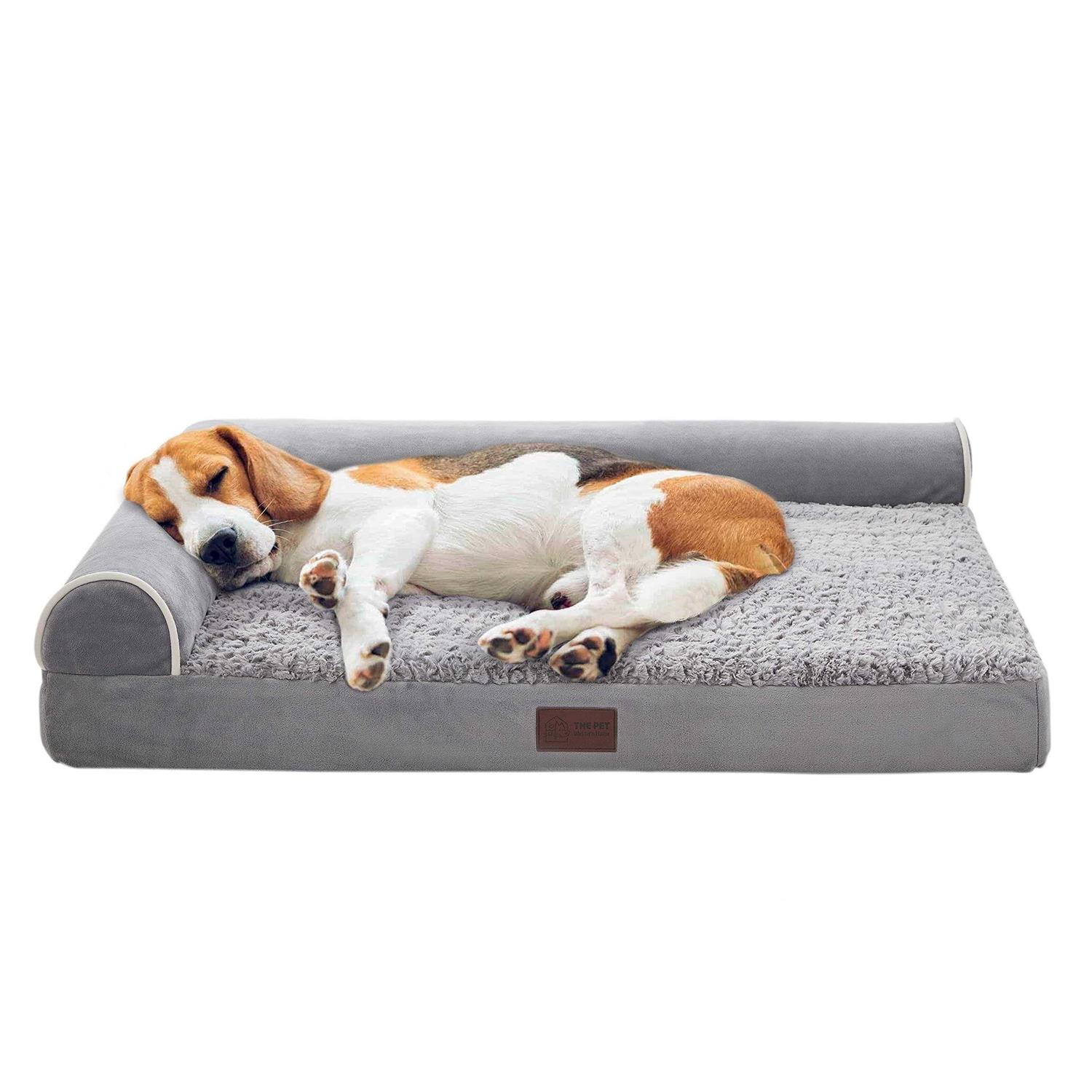Western Home Large Orthopedic Dog Beds Large Dogs Eggs crate Foam Large Pet Bed with Waterproof
