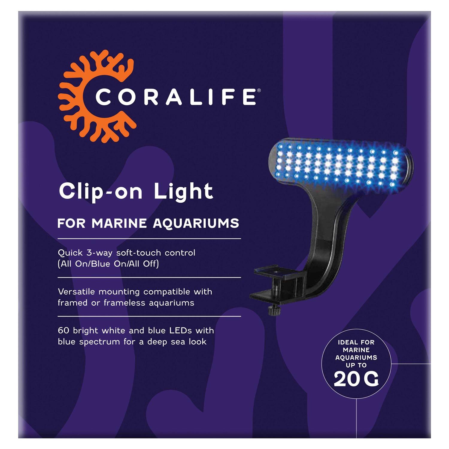 Coralife LED Marine Aquarium Clip On Light