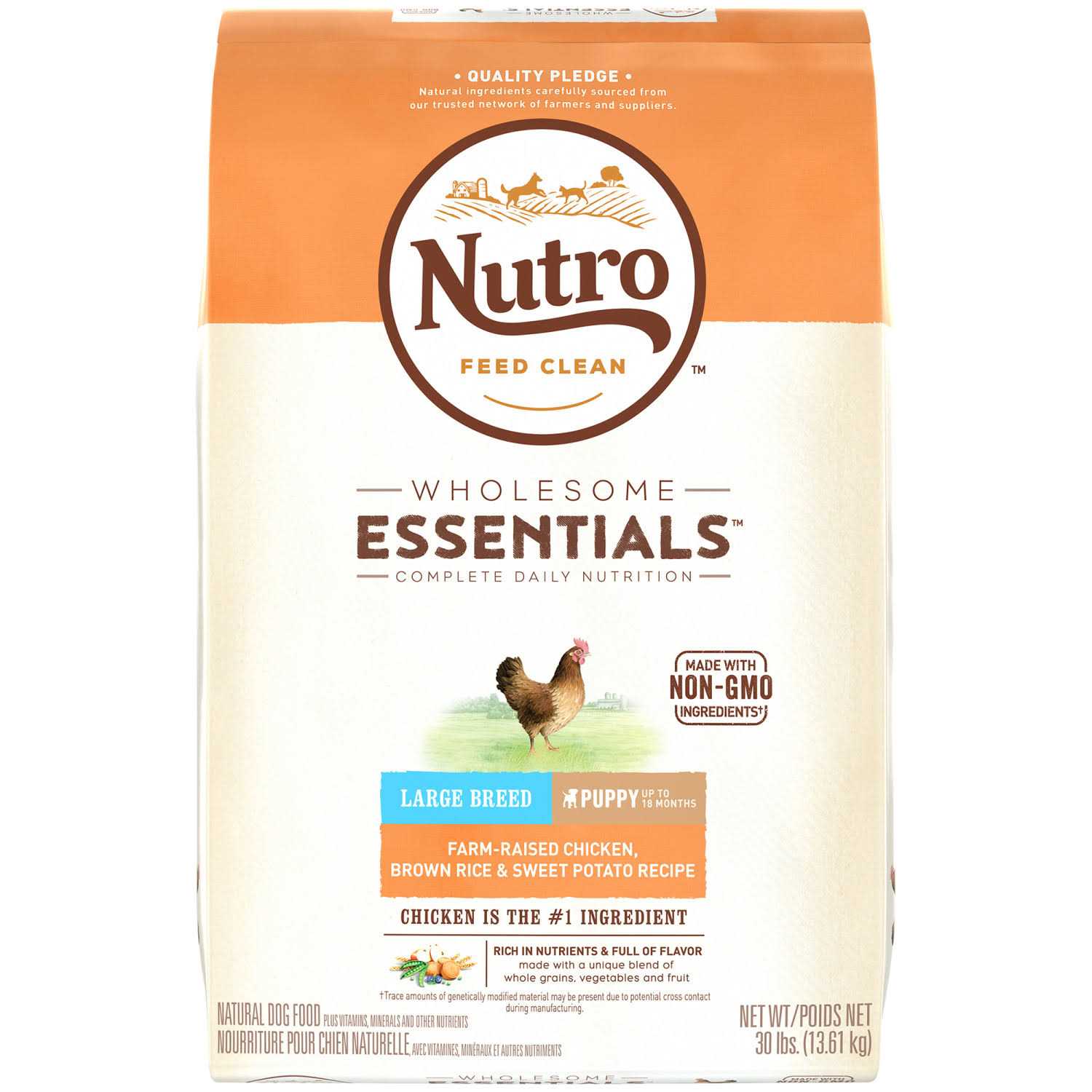 Nutro Natural Choice Chicken & Brown Rice Large Breed Puppy Dry Dog Food