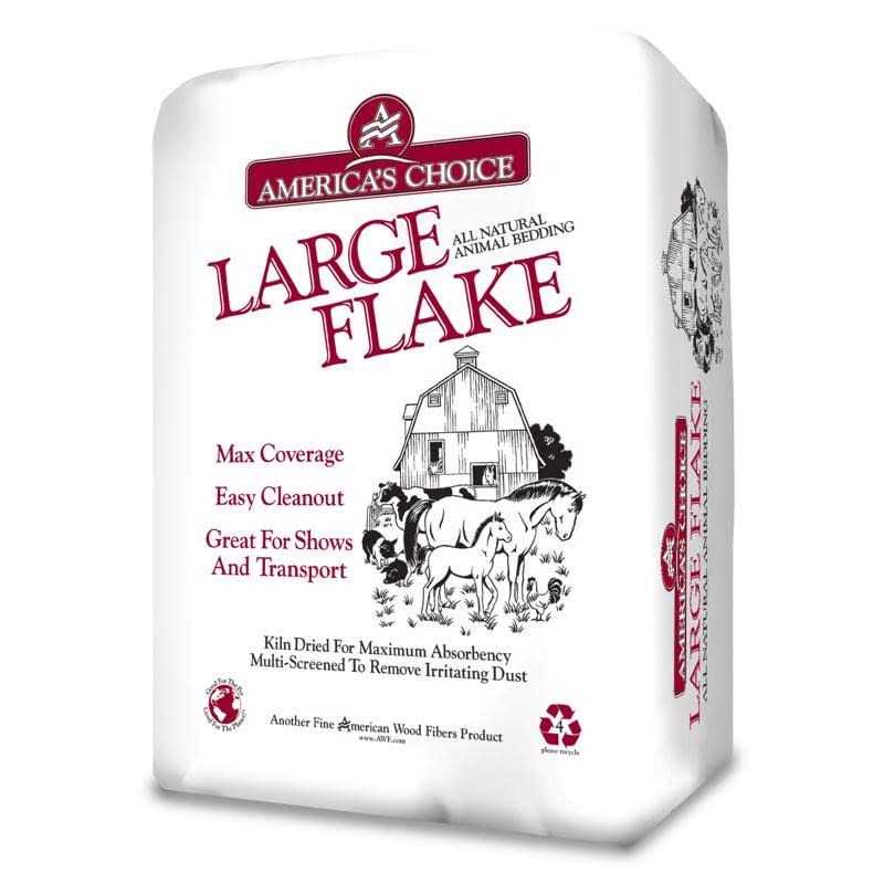 American Wood Fibers 532.67P2LGEAC Flake Bedding