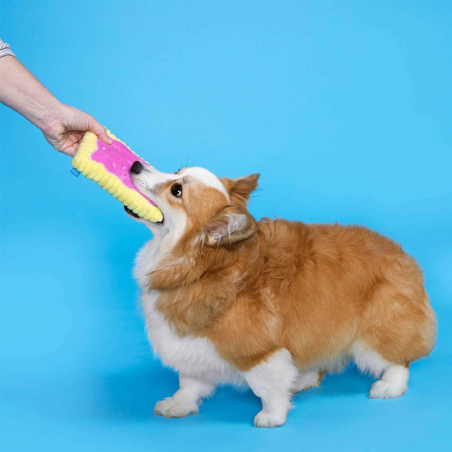 BARK Toaster Pastry Dog Toy
