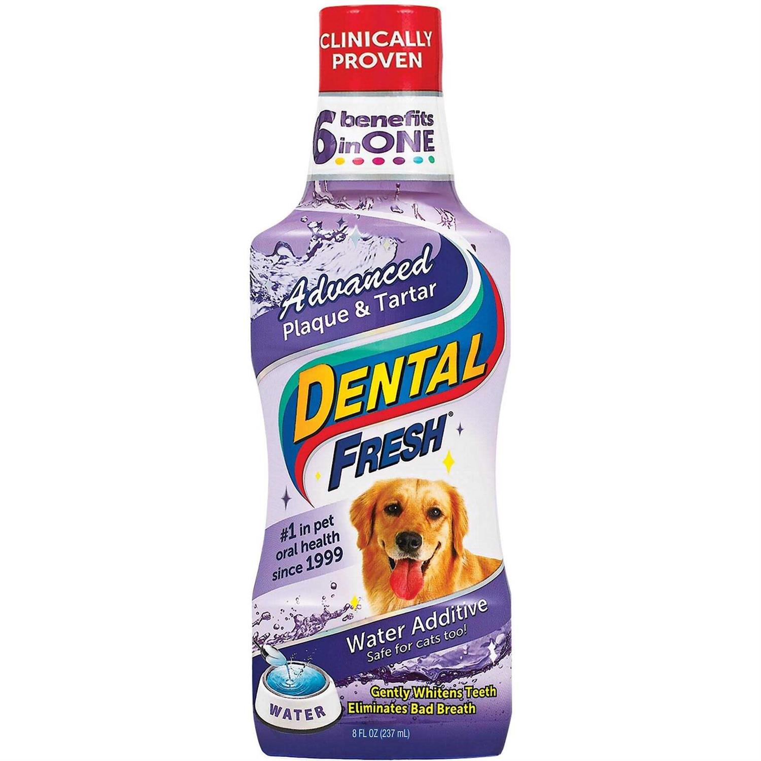 Dental Fresh Advanced Plaque & Tartar Water Additive for Dogs