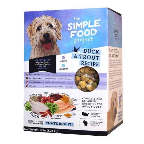 The Simple Food Project Freeze Dried Beef & Salmon