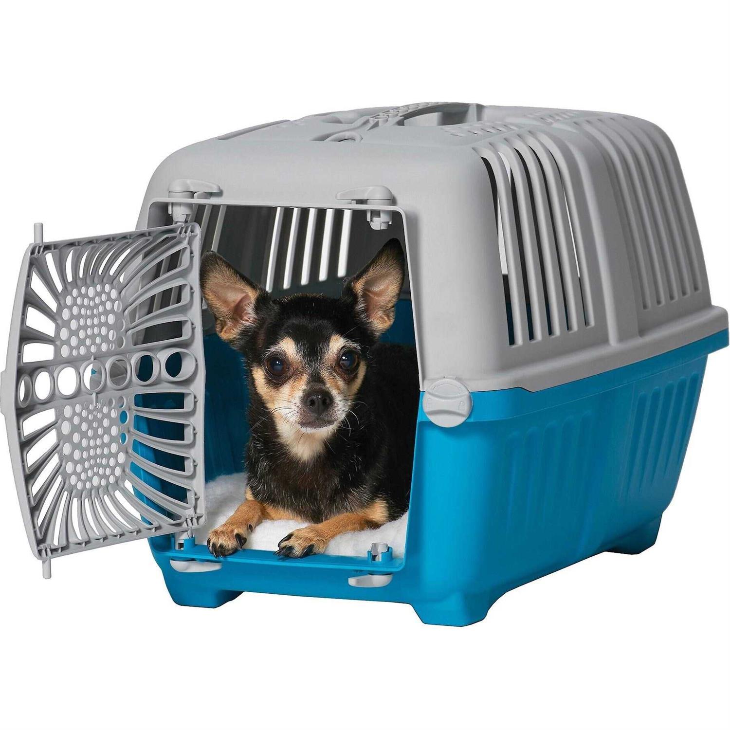 MidWest Spree Plastic Door Travel Carrier Pet Kennel