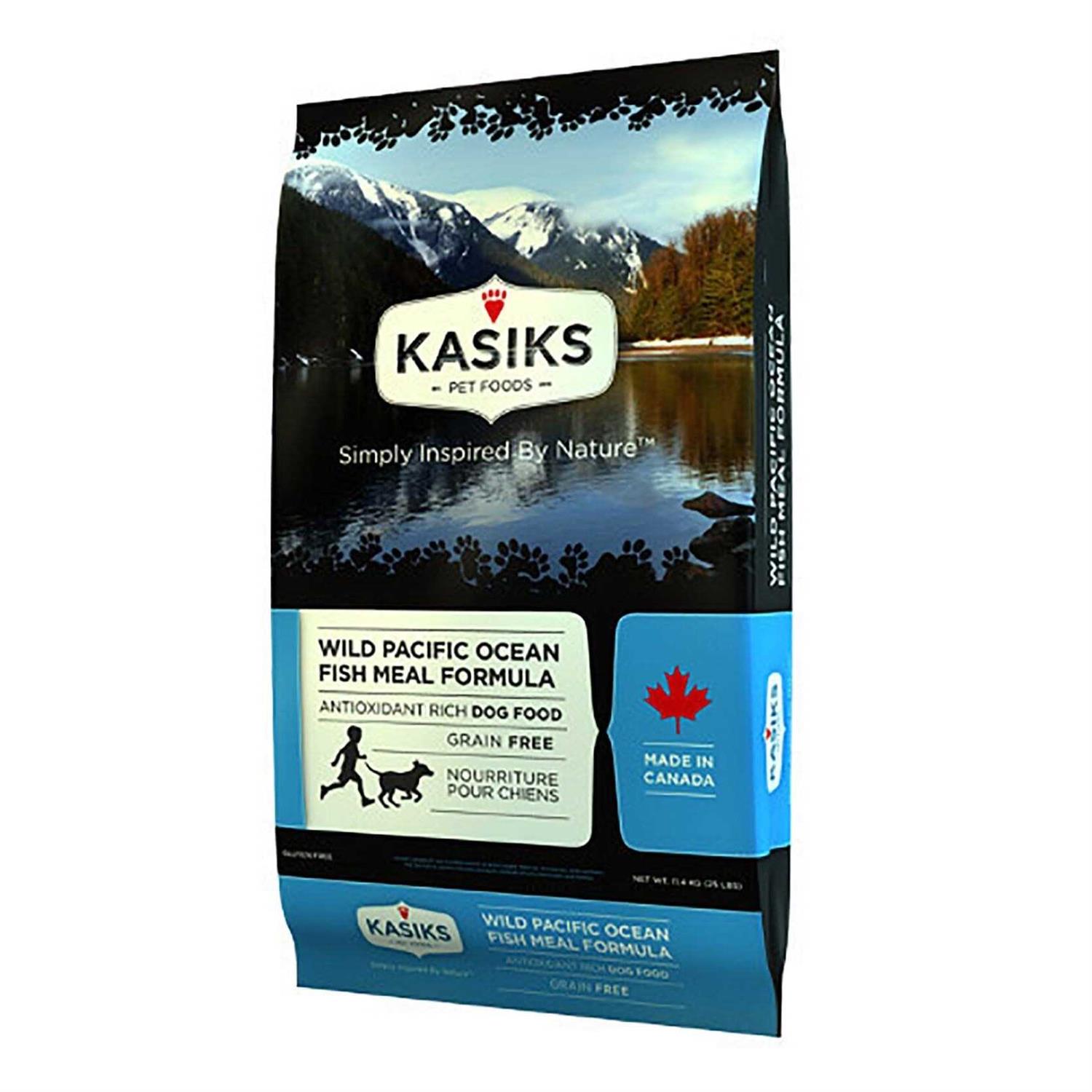 Kasiks Wild Pacific Ocean Fish Meal Formula Grain-Free Dry Dog Food