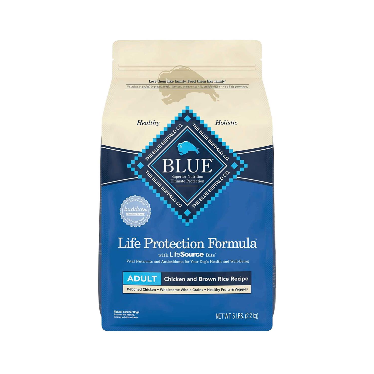 Blue Buffalo Life Protection Dry Adult Dog Food Chicken and Brown Rice