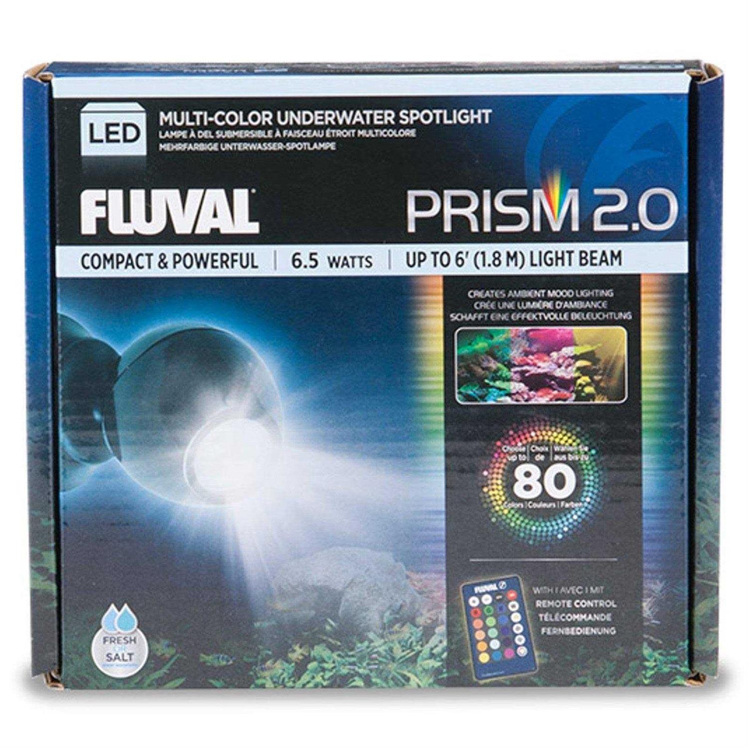 Fluval Prism Multi-Color Underwater LED Spotlight