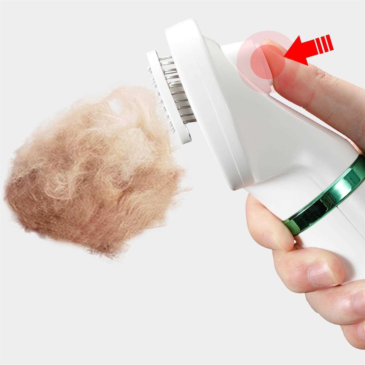 iPettie Pet Hair Dryer 2 with Slicker Brush 3 Heat Settings