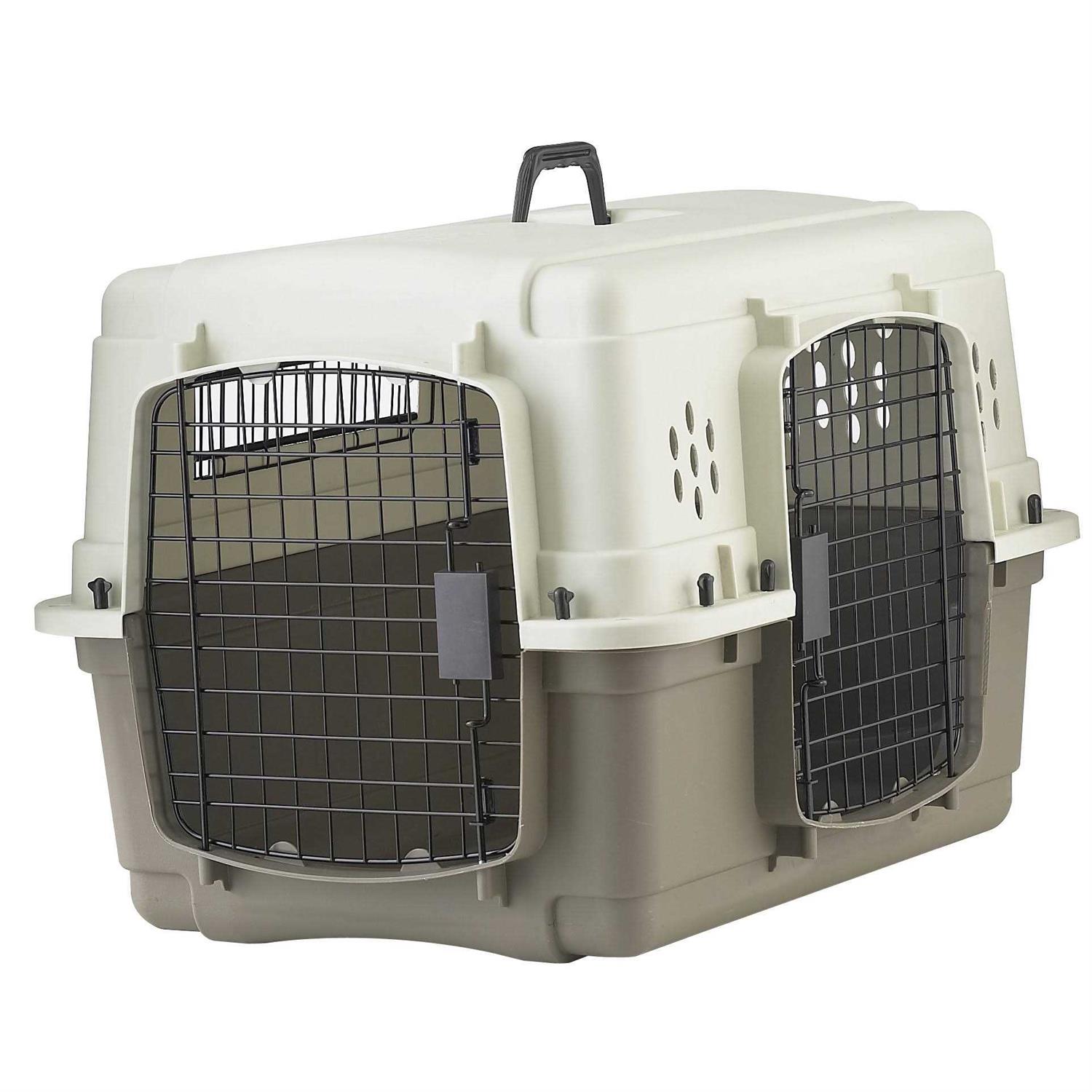 Pet Lodge Double Door Plastic Crate