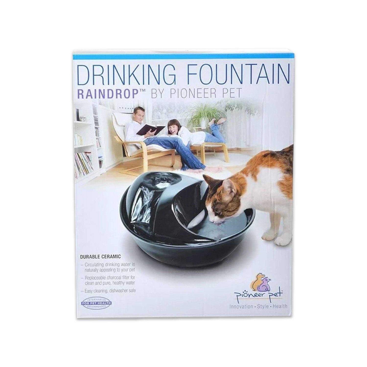 Pioneer Pet Raindrop Ceramic Fountain