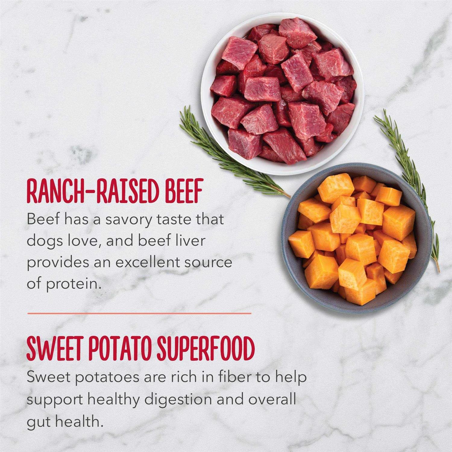 Acana Crunchy Biscuits High-Protein Beef Liver Recipe Dog Treats