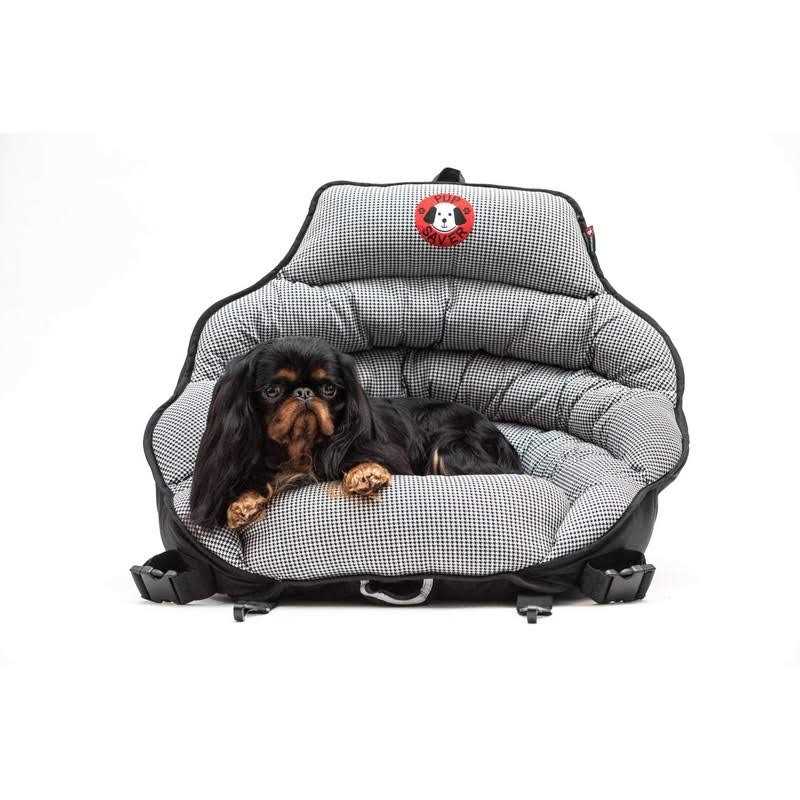 PupSaver Dog Car Seats for Small and Medium Dogs Travel Booster Pet Seat |Crash-Tested Dog Bed for Cars