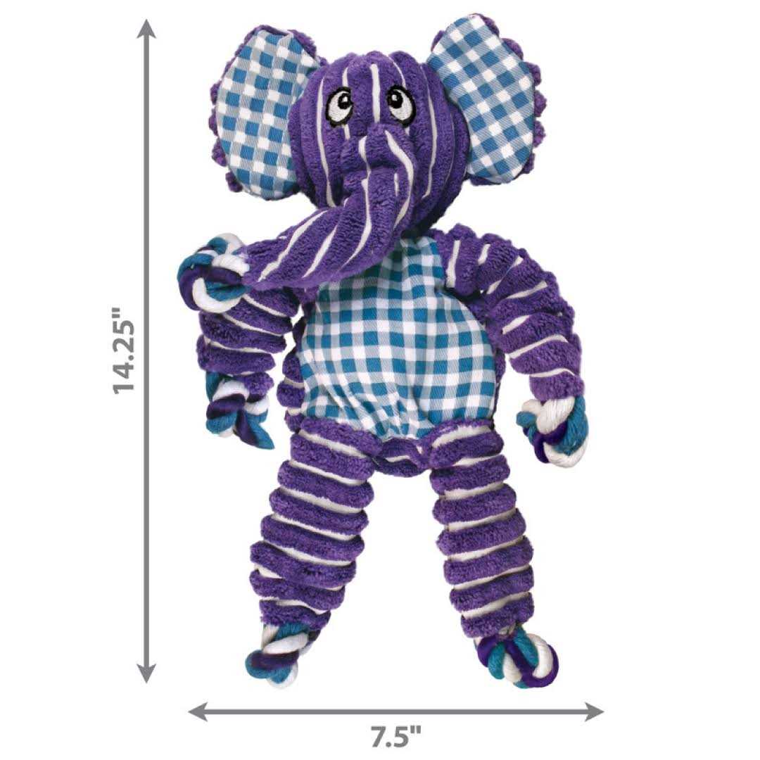 KONG Floppy Knots Bunny Dog Toy
