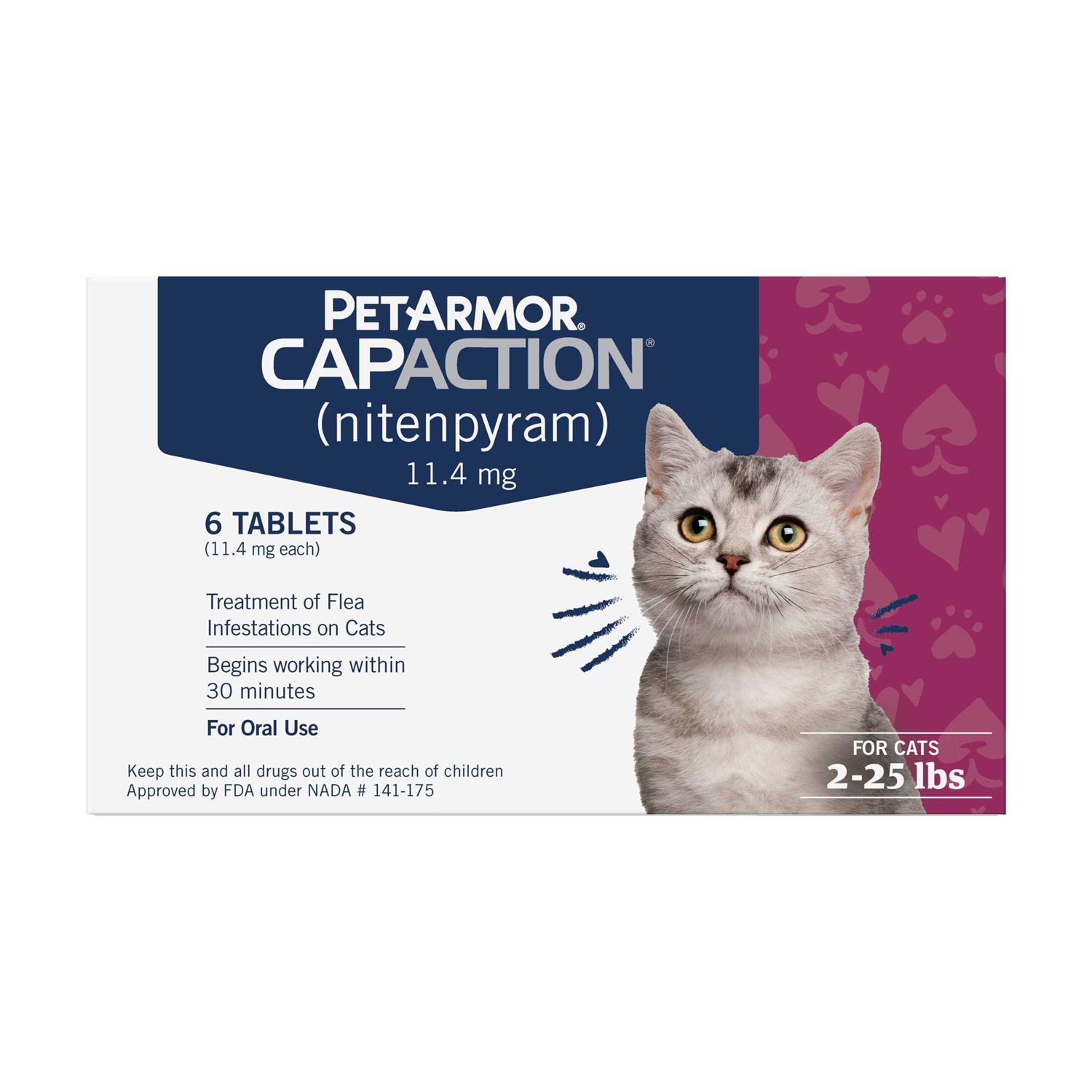 CapAction Flea Treatment for Cats