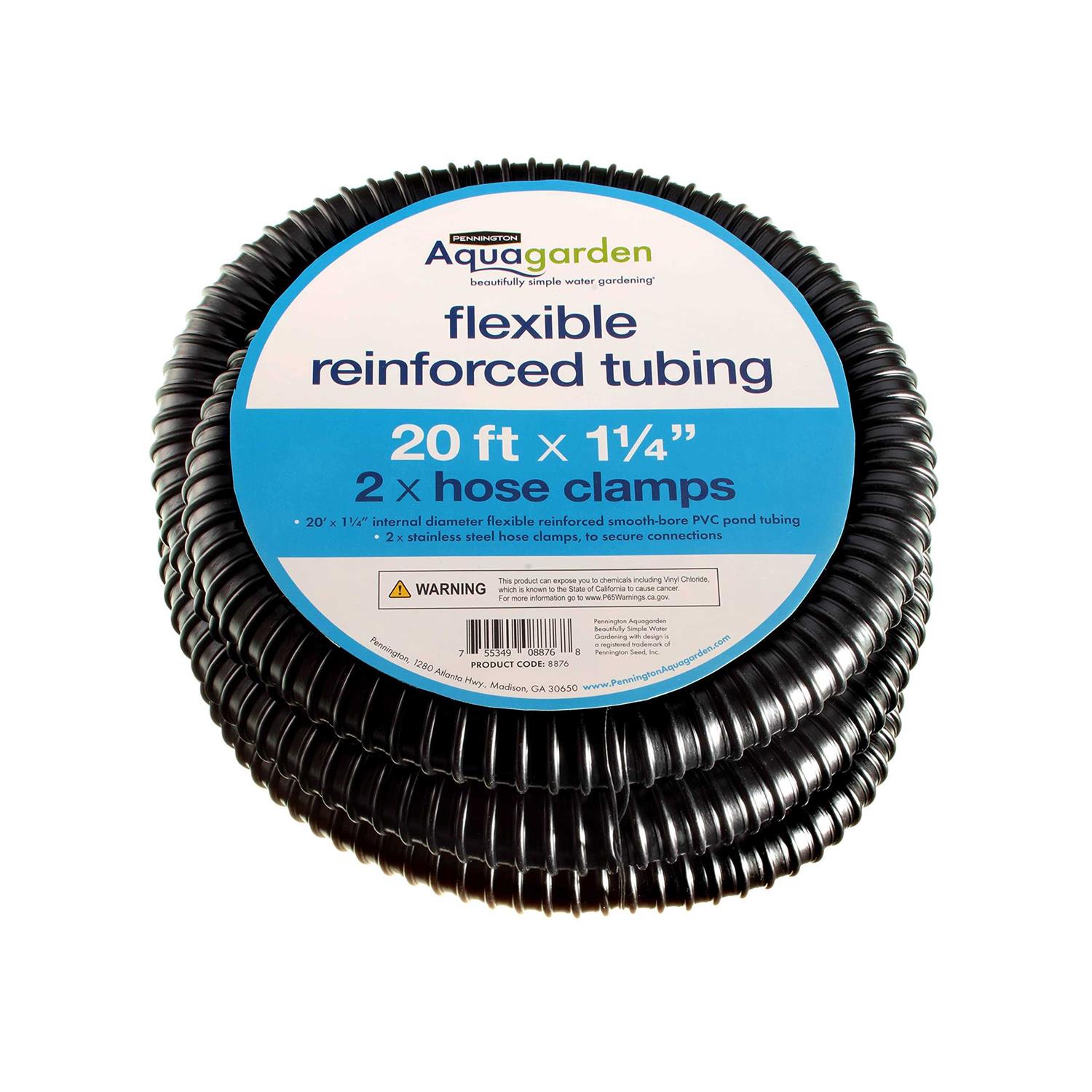 Pennington Aquagarden Aquagarden Flexible Reinforced Pond Tubing 20ft x Internal Diameter