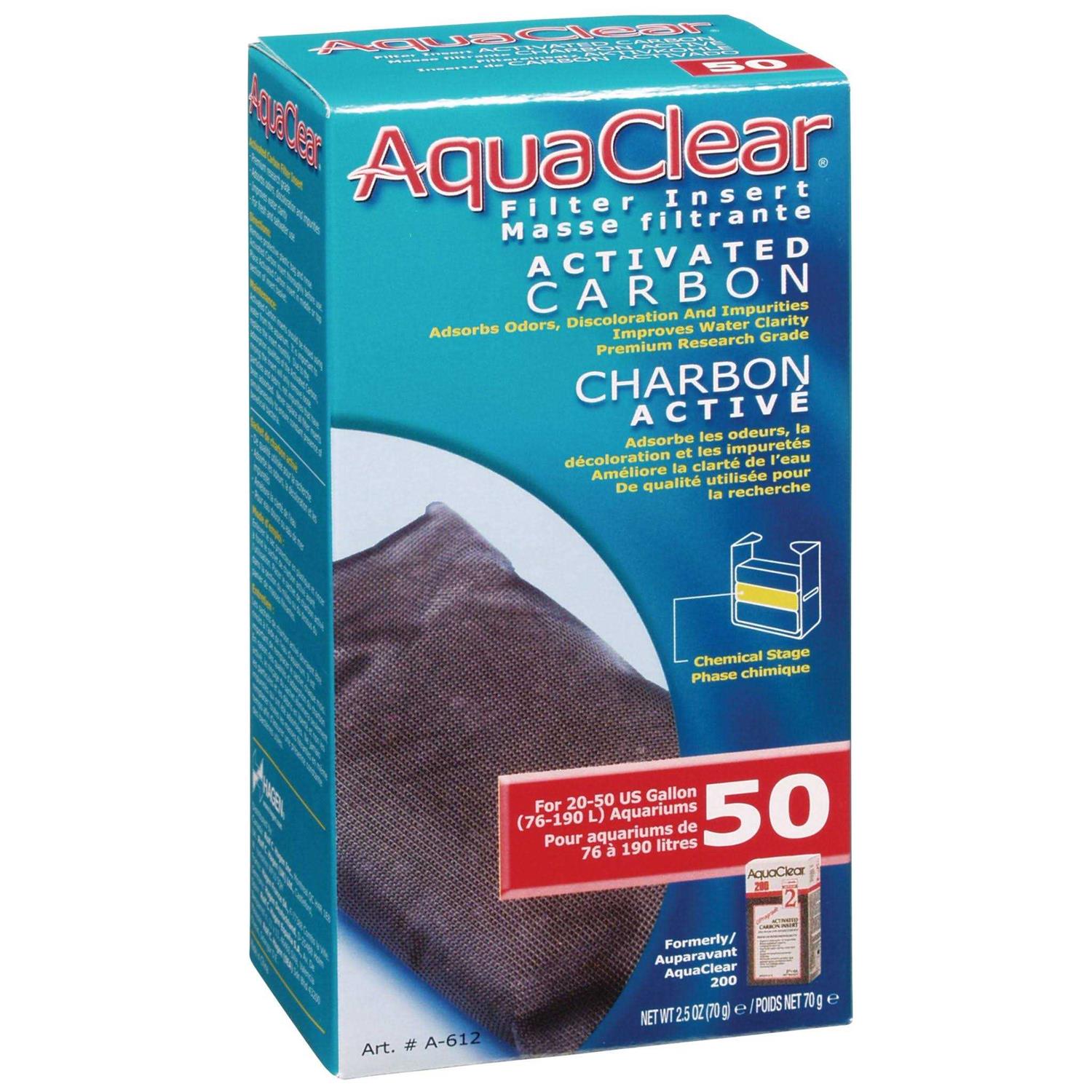 Aquaclear 50 Activated Carbon Filter Insert