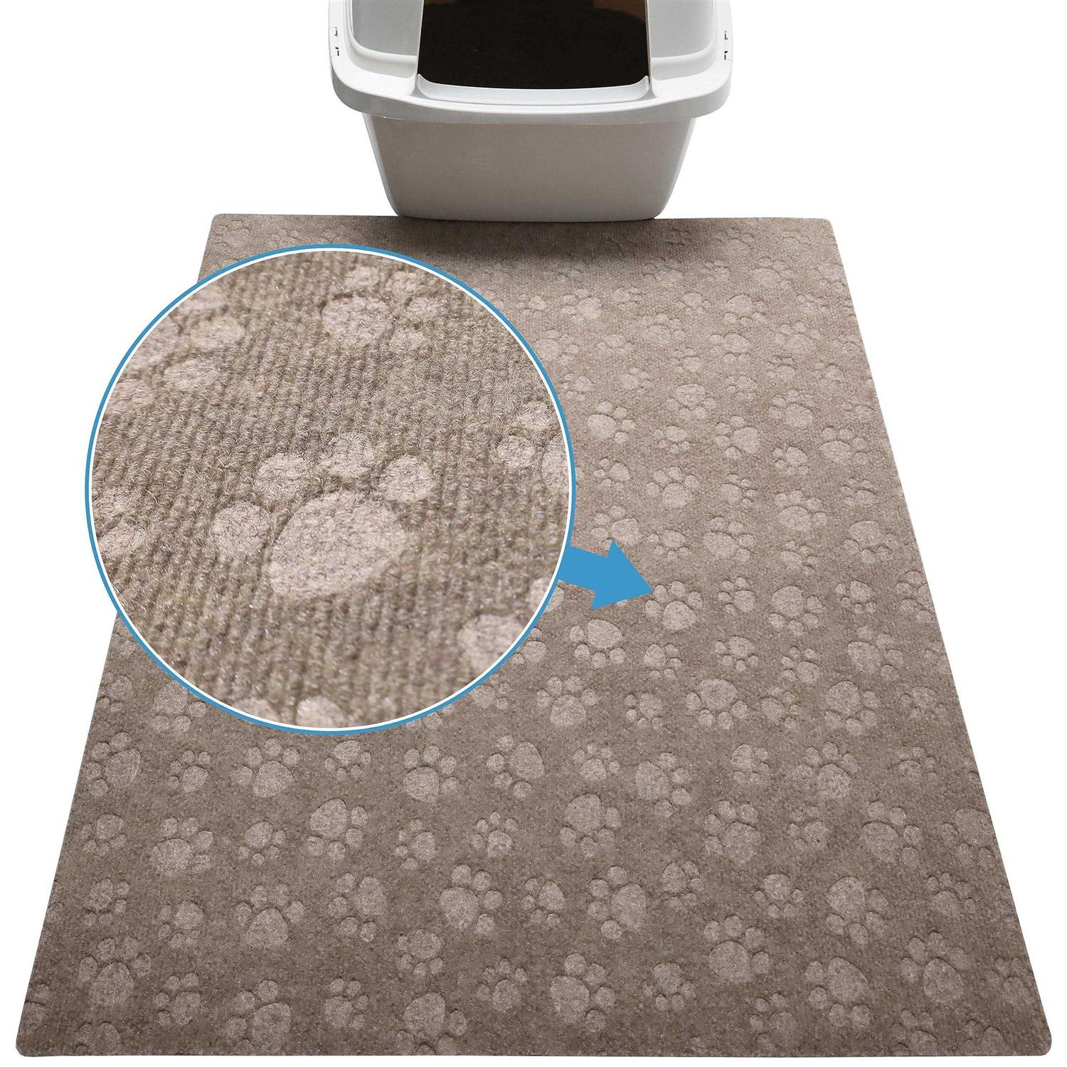 Drymate Premium Debossed Cat Litter Trapping Mat