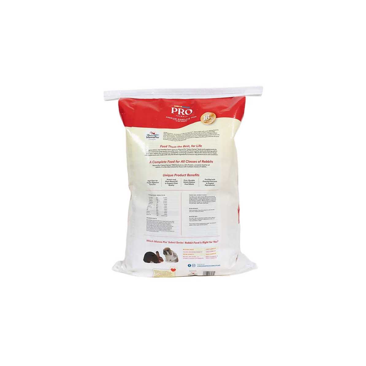Manna Pro Feed For Rabbits 2424103