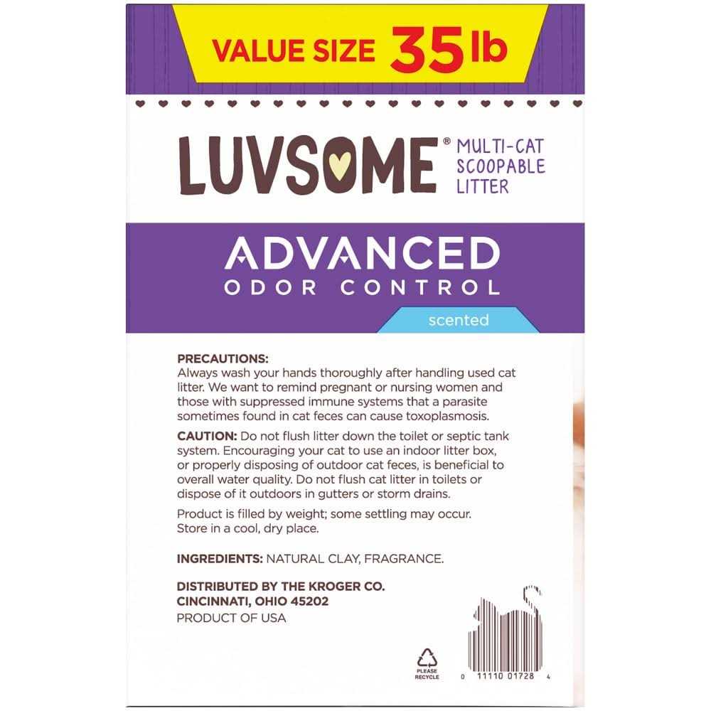 Luvsome Multi-Cat Scoopable Litter