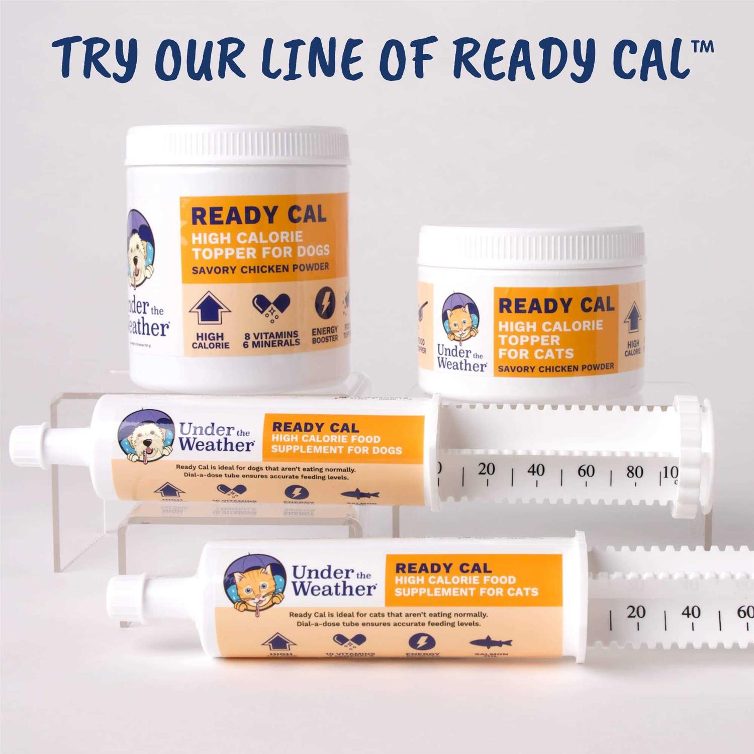 Under the Weather Ready Cal High Calorie Powder for Cats