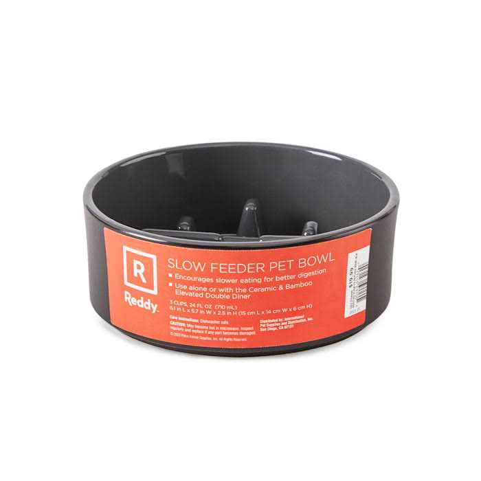 Reddy Double Diner Slow Feeder Replacement Bowl for Dogs