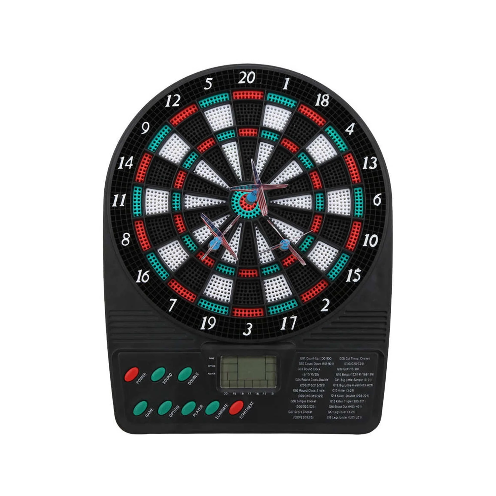 Electronic Dartboard Game Set, LCD Display Automatic Scoring Dart Plate ...
