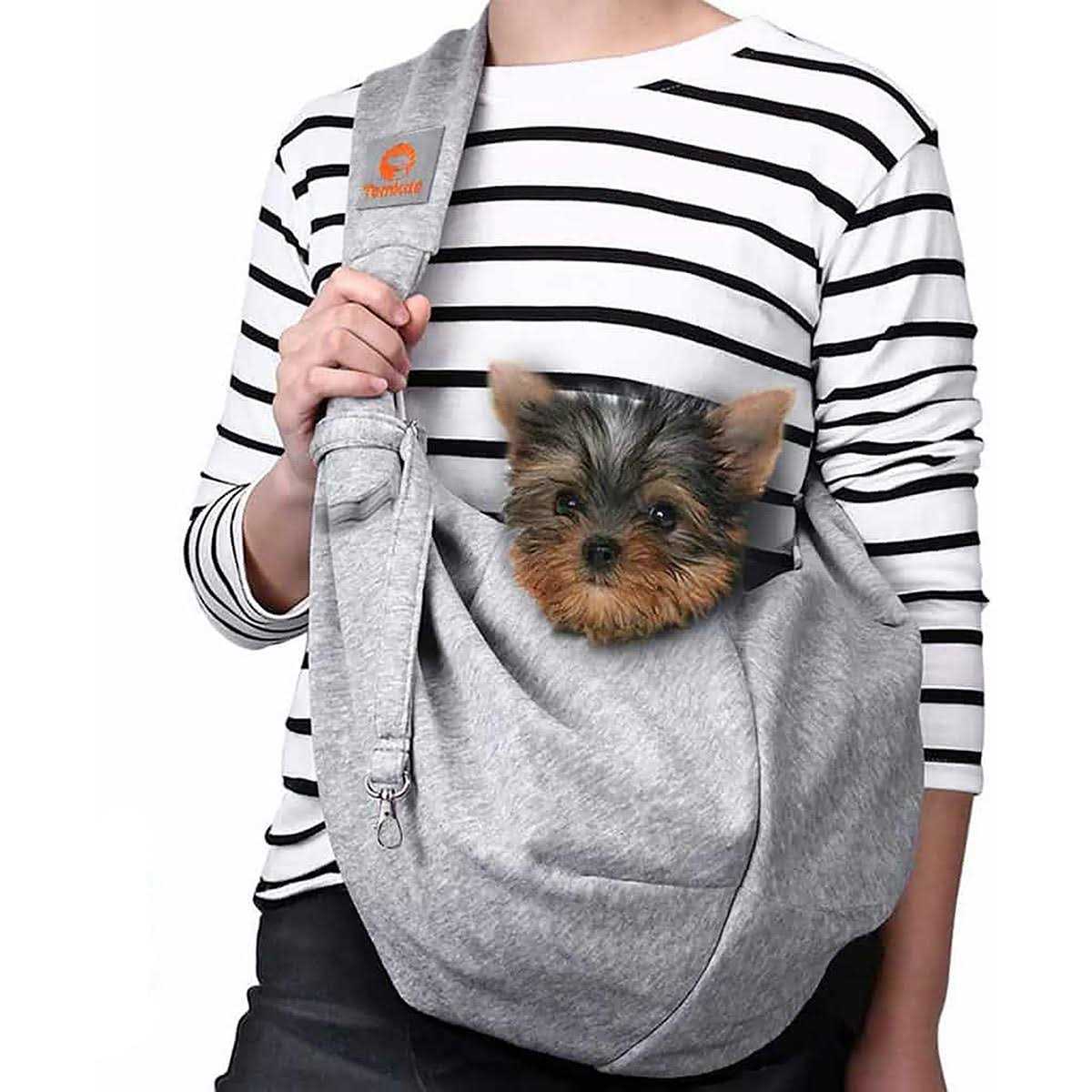 TOMKAS Dog Sling Carrier for Small Dogs Puppy Carrier for Small Dogs
