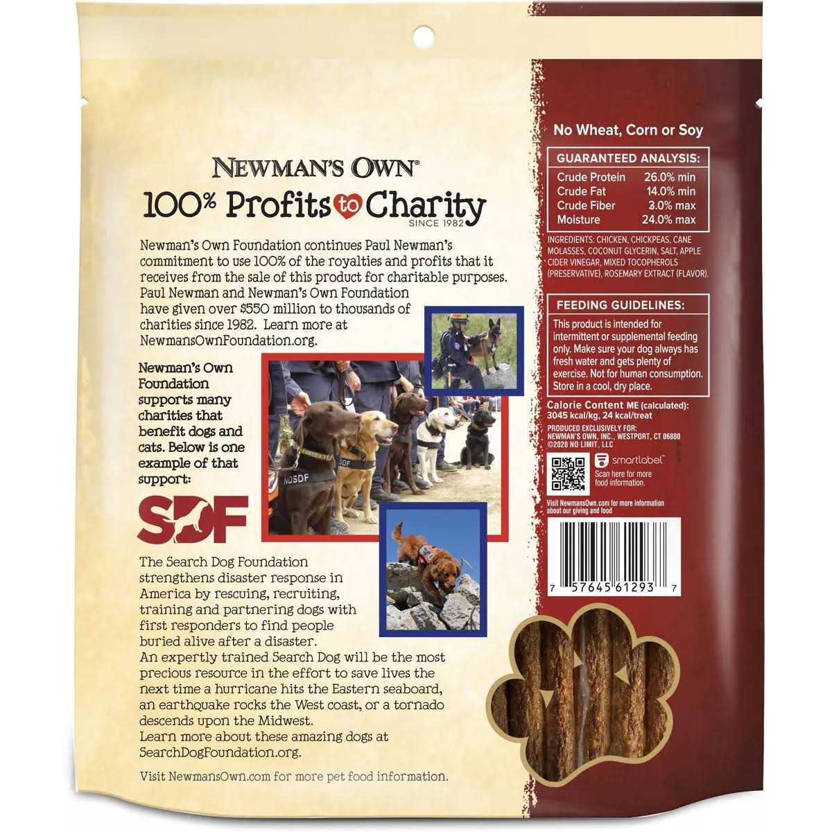 Newman’s Own Chicken Snack Sticks