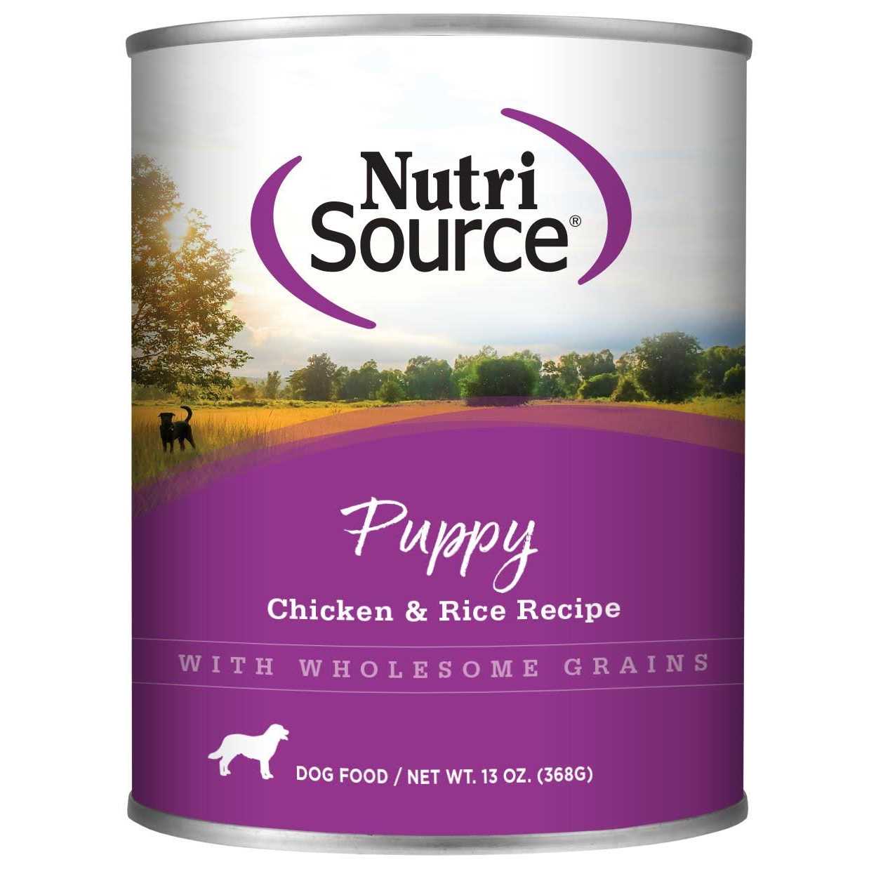 NutriSource Chicken & Rice Puppy Canned Dog Food