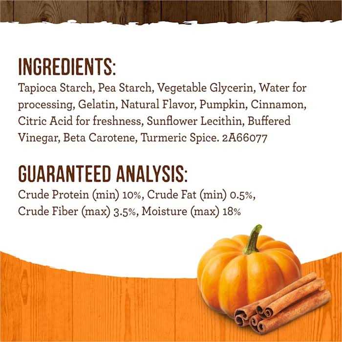 Merrick Dog Fresh Kisses Pumpkin Cinnamon