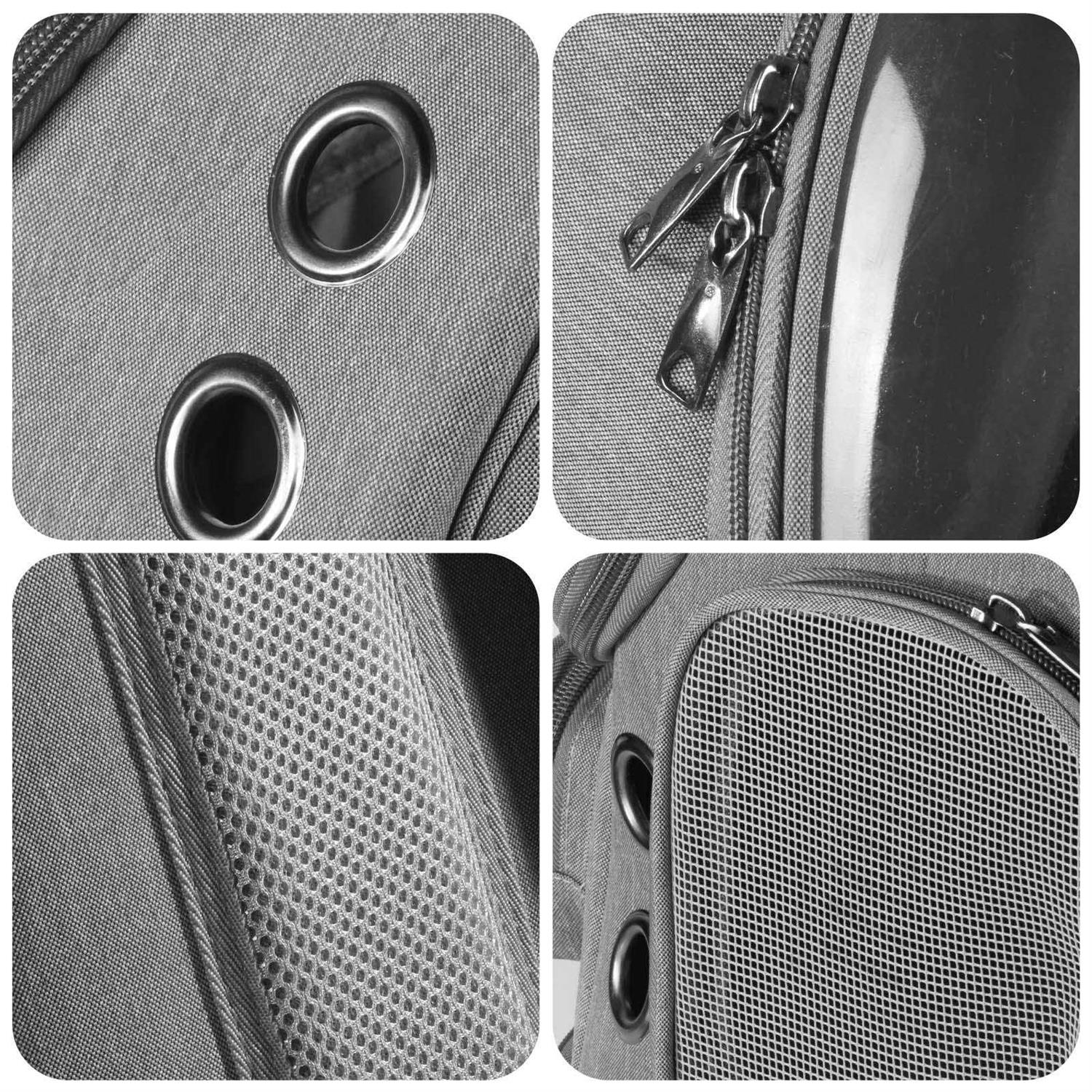 Cat Carrier Backpack Dog Backpack Carrier for Small Dogs Pet Bubble Backpack Bag with Air Holes Airline Approved Travel Carrier