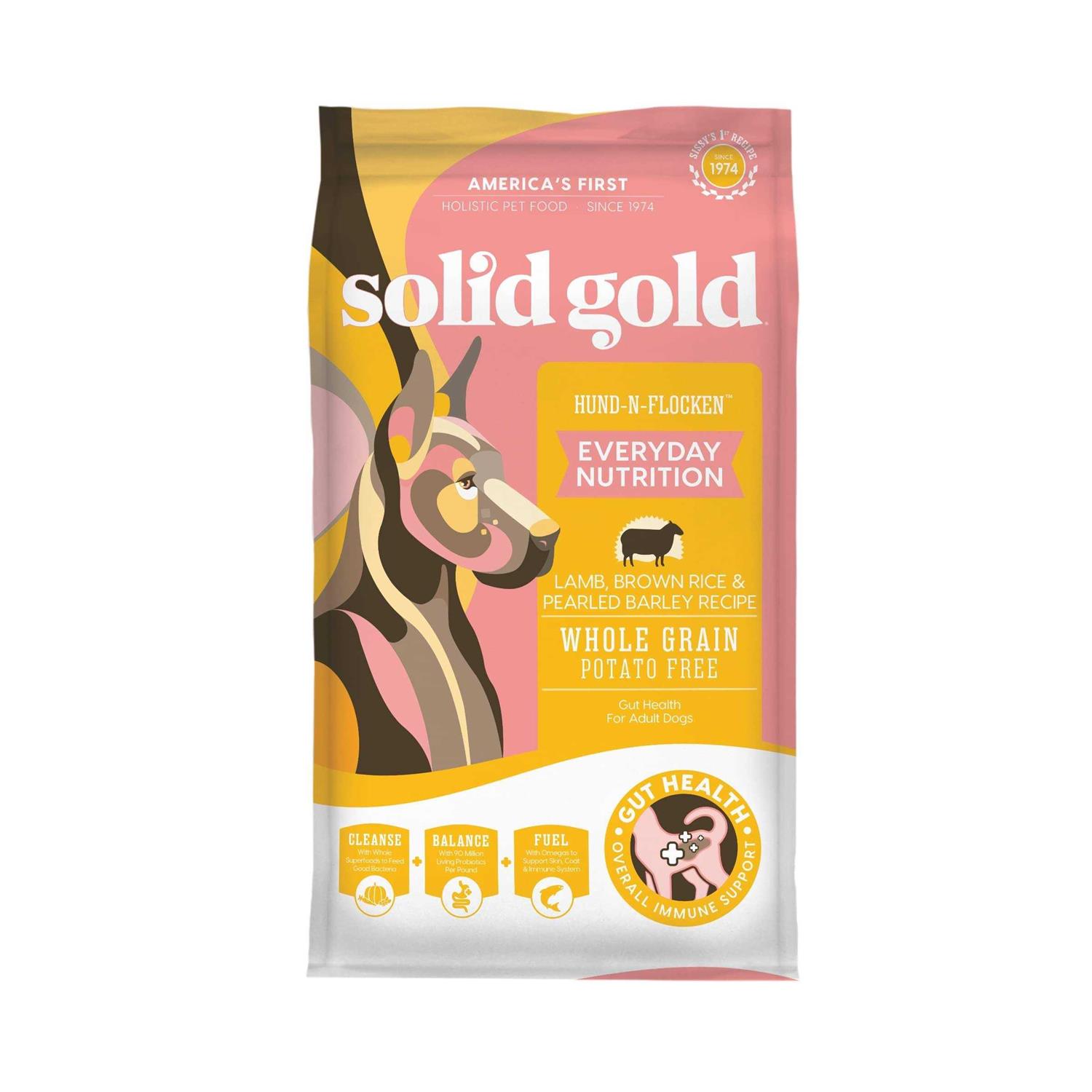 Solid Gold Hund-N-Flocken Dry Dog Food Lamb