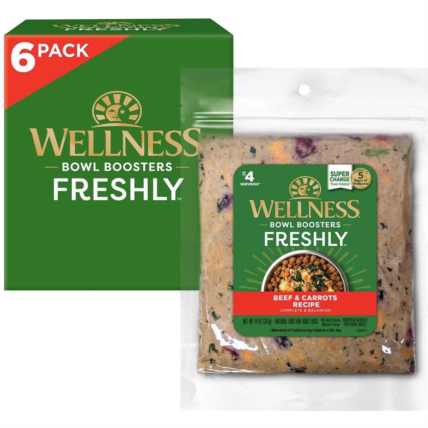 Wellness Bowl Boosters Freshly Chicken & Butternut Squash Frozen Dog Food