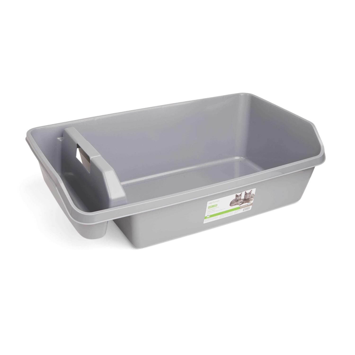 So Phresh King-Size Compartment Cat Litter Pan