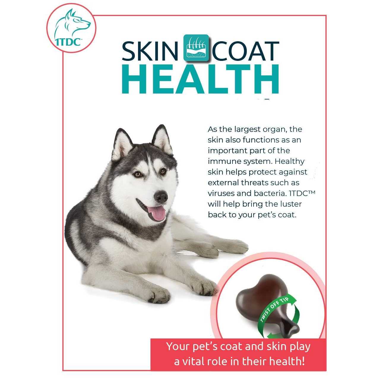 1-TDC Dual Action Periodontal & Joint Health for Cats & Dogs