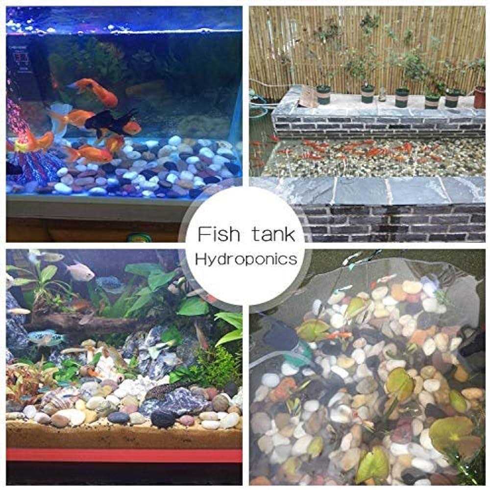 Voulosimi River Rock Stones Natural Decorative Polished Mixed Pebbles Gravel,Outdoor Decorative Stones for Plant Aquariums