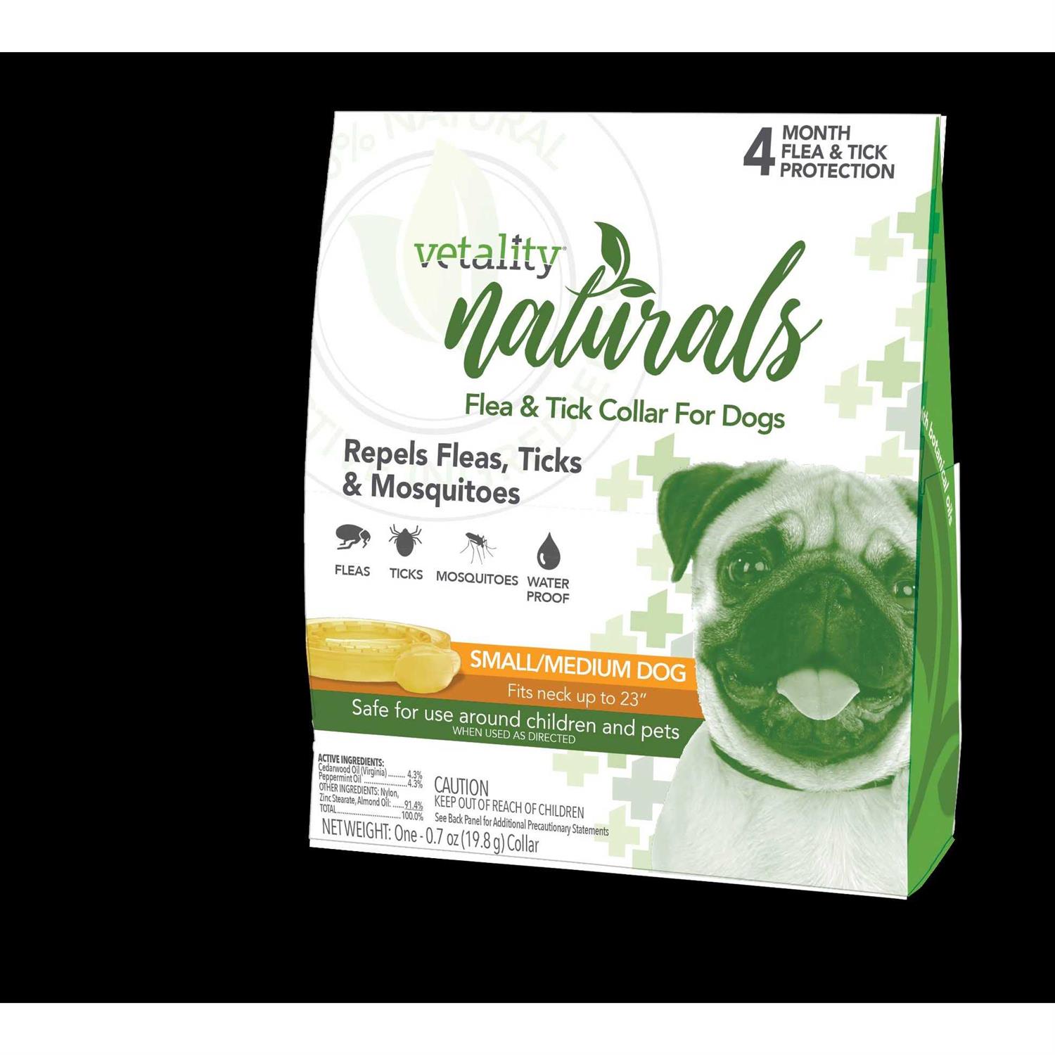 Vetality Naturals Flea & Tick Collar for Dogs