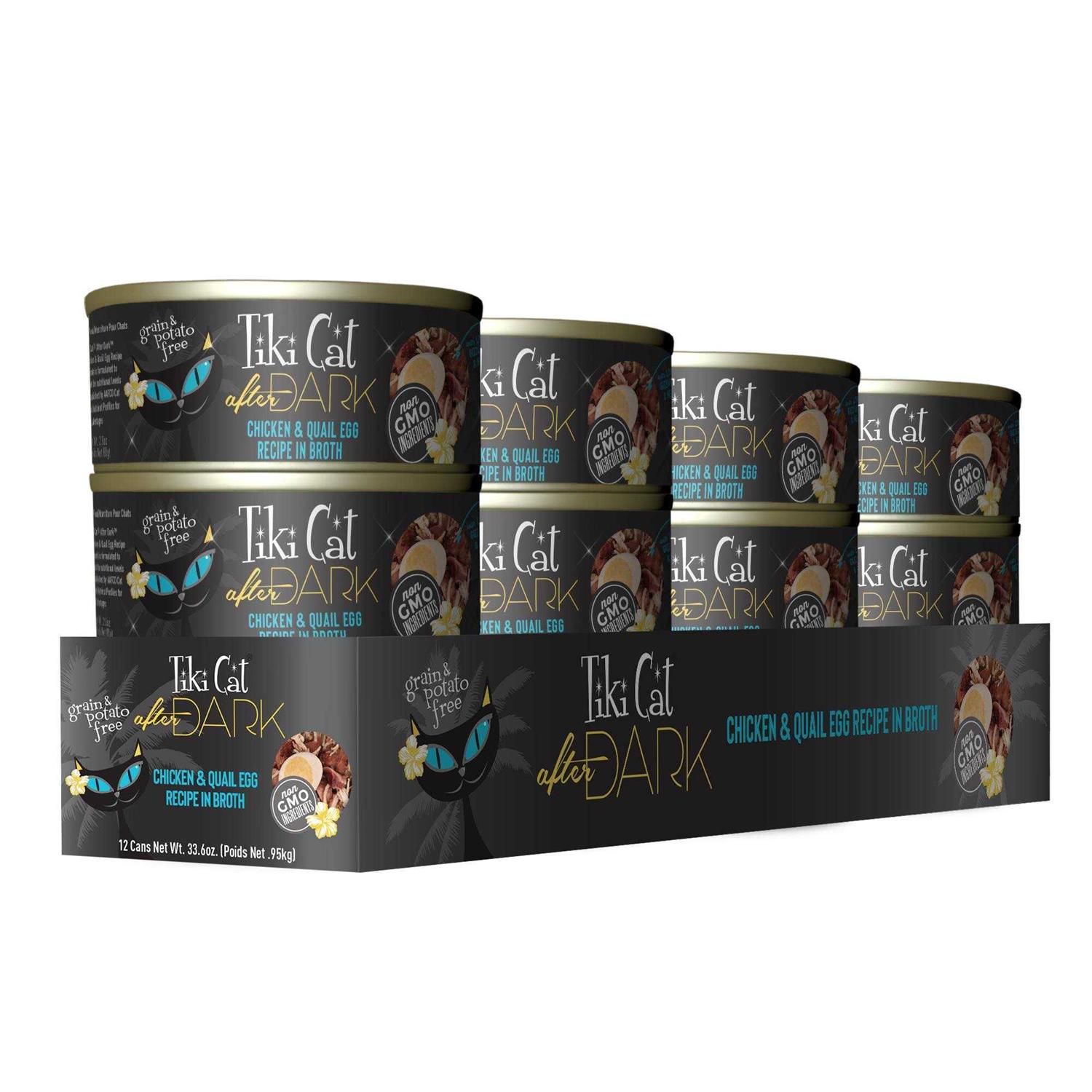 Tiki Cat After Dark Chicken & Quail Egg Cat Food