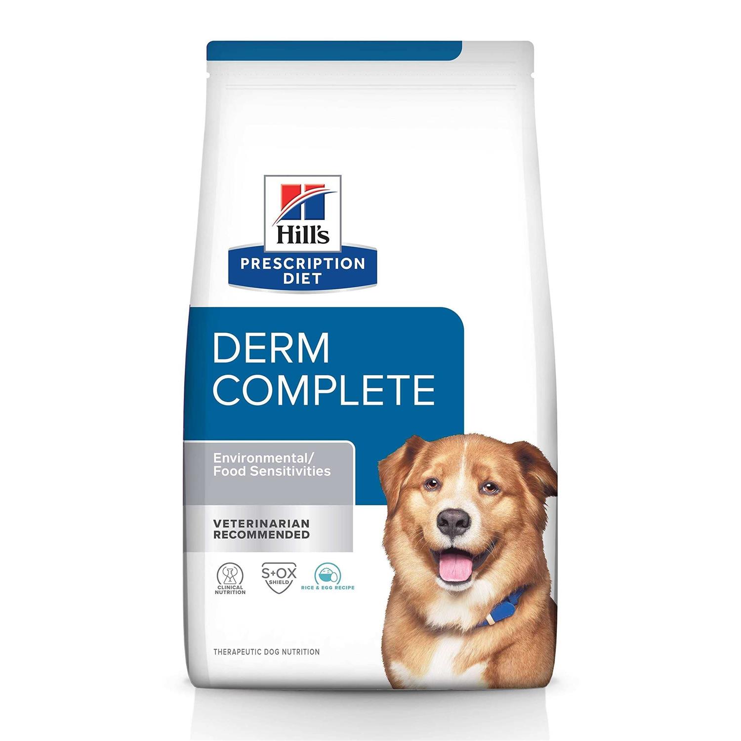 Hill’s Prescription Diet Derm Complete Skin & Food Sensitivities Dry Dog Food
