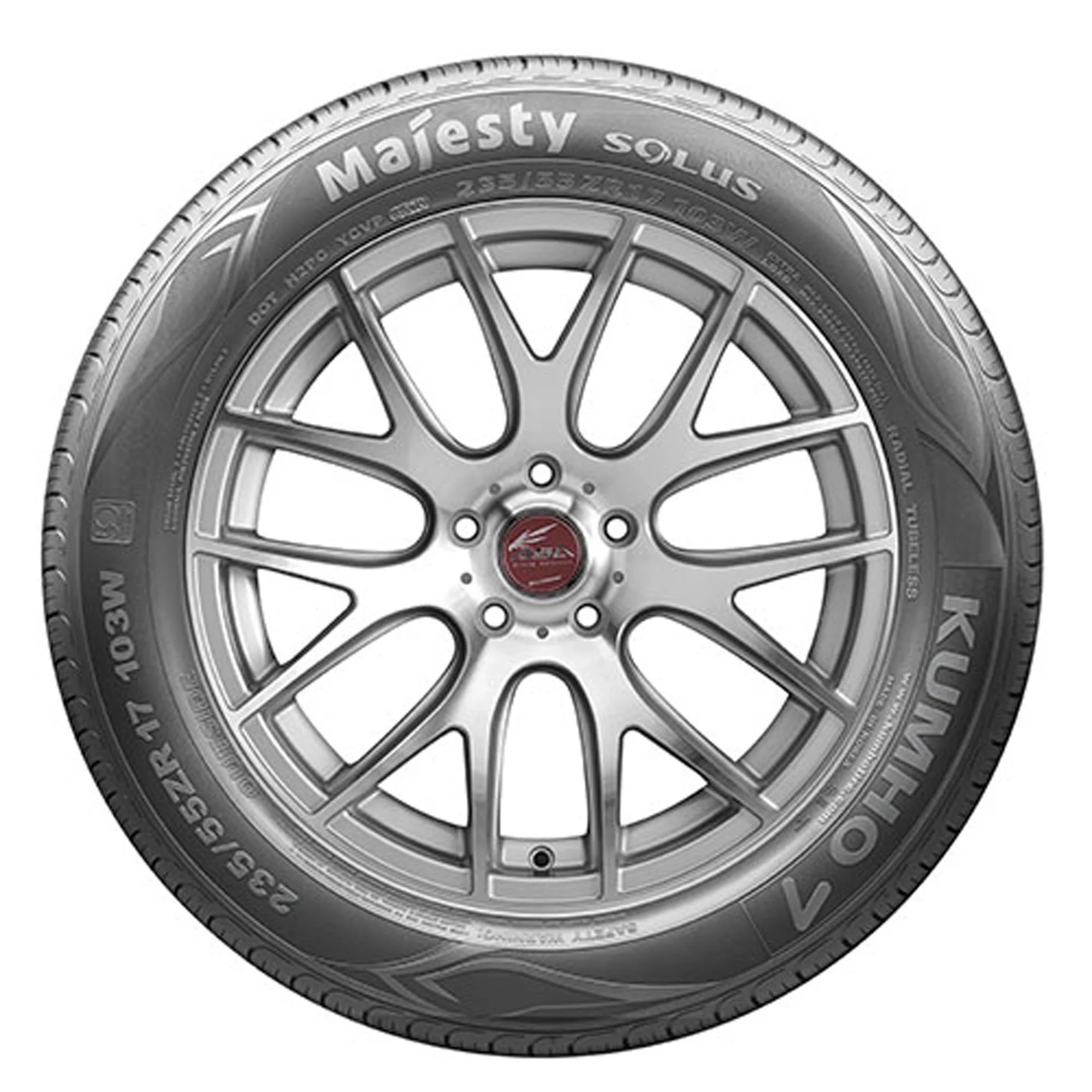 Kumho Majesty Solus KU50 All Season 225/45R17 91W Passenger Tire