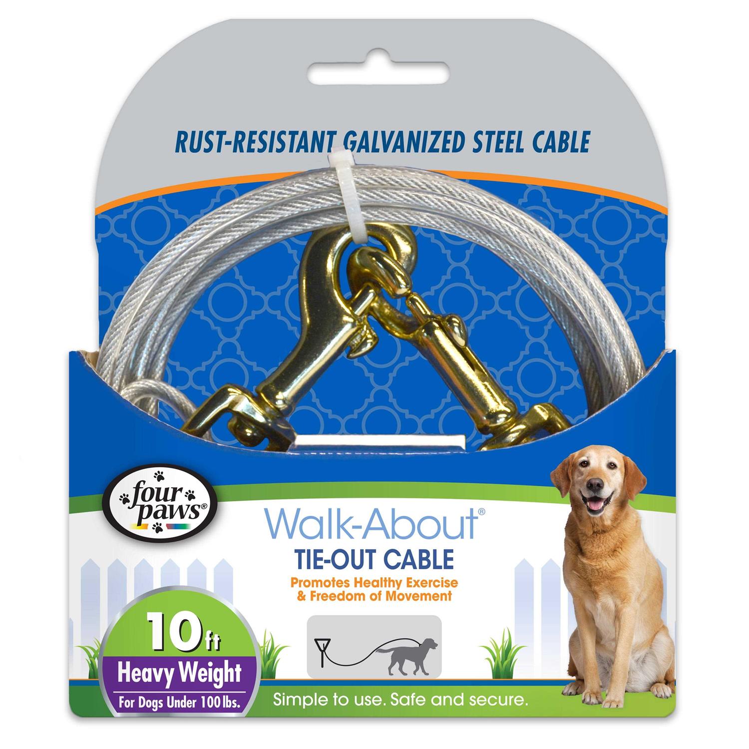 Four Paws Heavy Weight Tie Out Cable