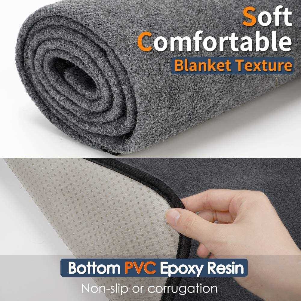 ULIGOTA Washable Pee Pads for Dogs 65×45/72×72 Extra Large Reusable Pee Pads Waterproof Pet Mat