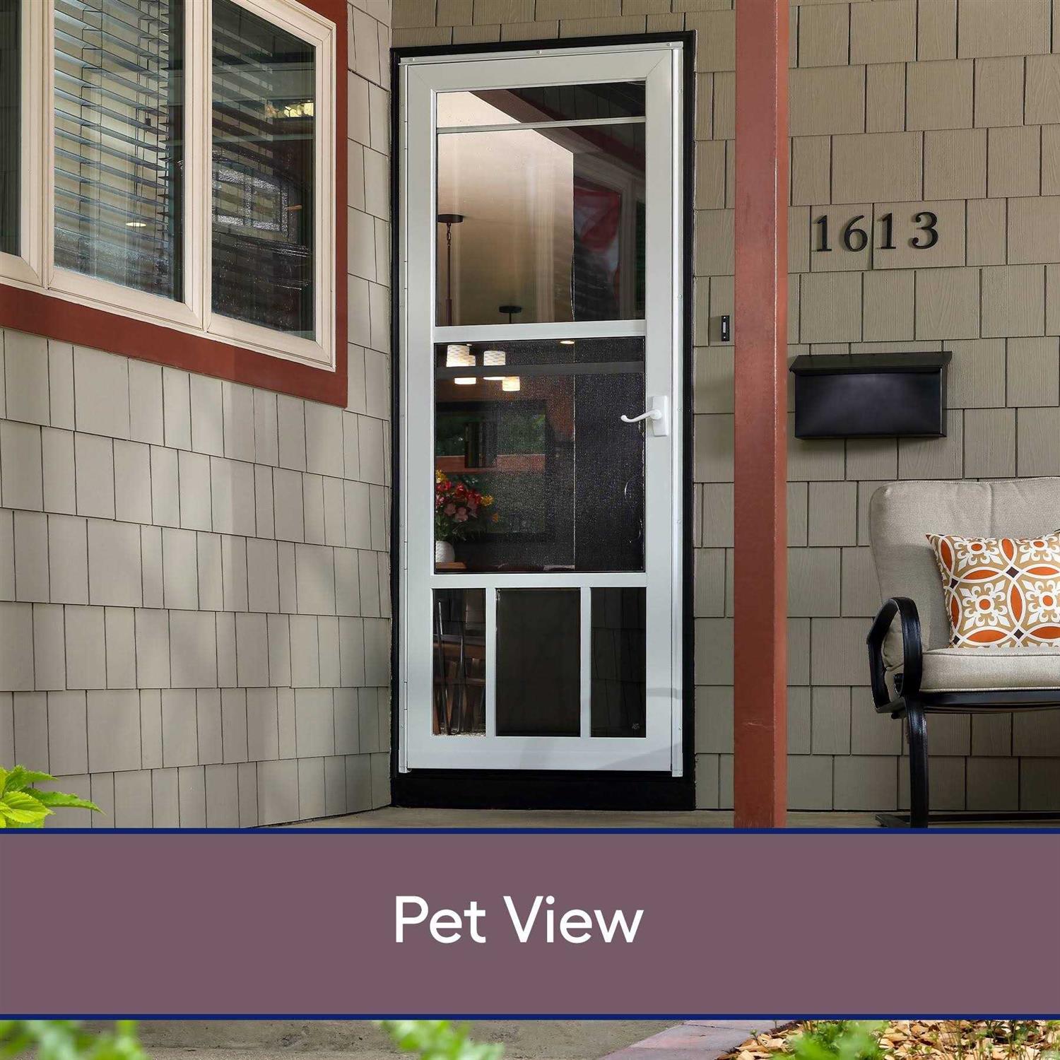 Larson Pet View Pet Storm Door