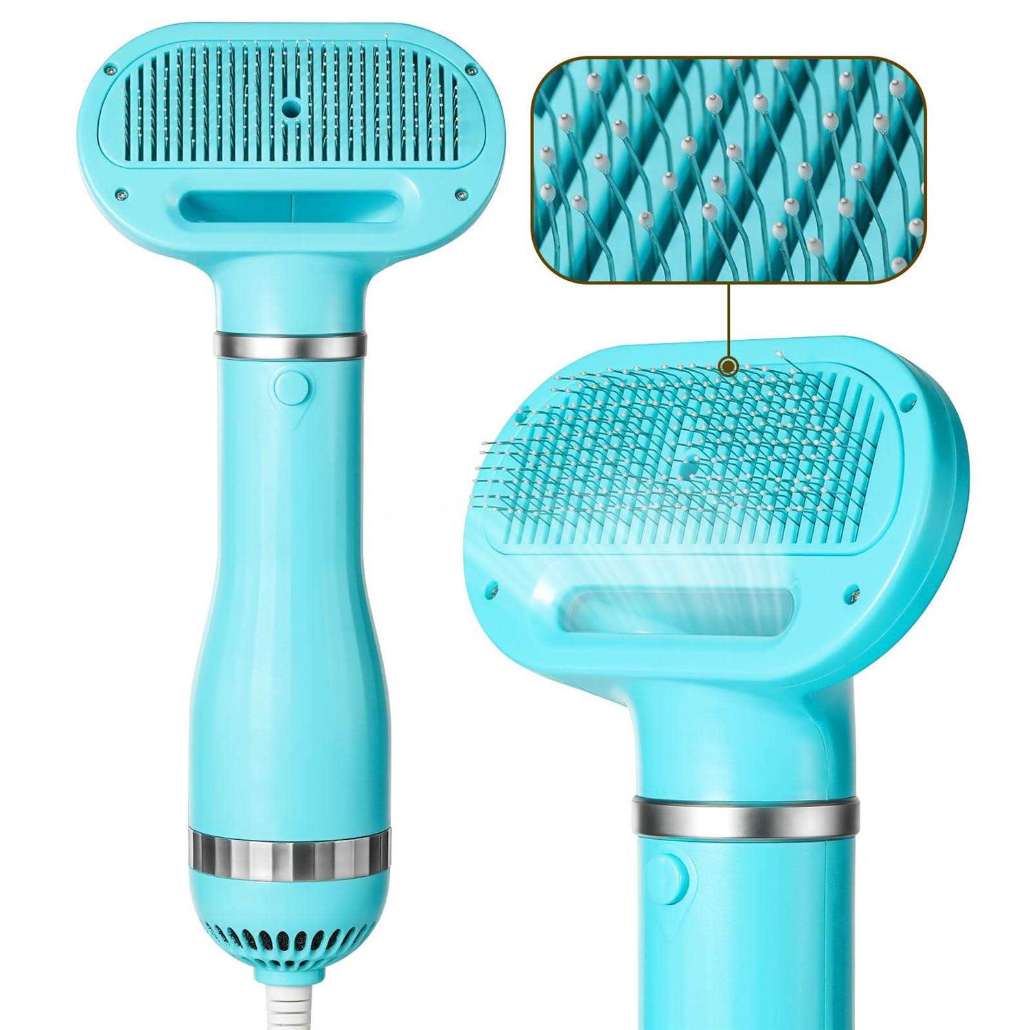 iPettie Pet Hair Dryer 2 with Slicker Brush 3 Heat Settings