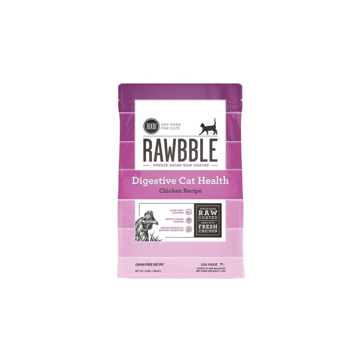 Bixbi Rawbble Chicken Recipe Dry Cat Food