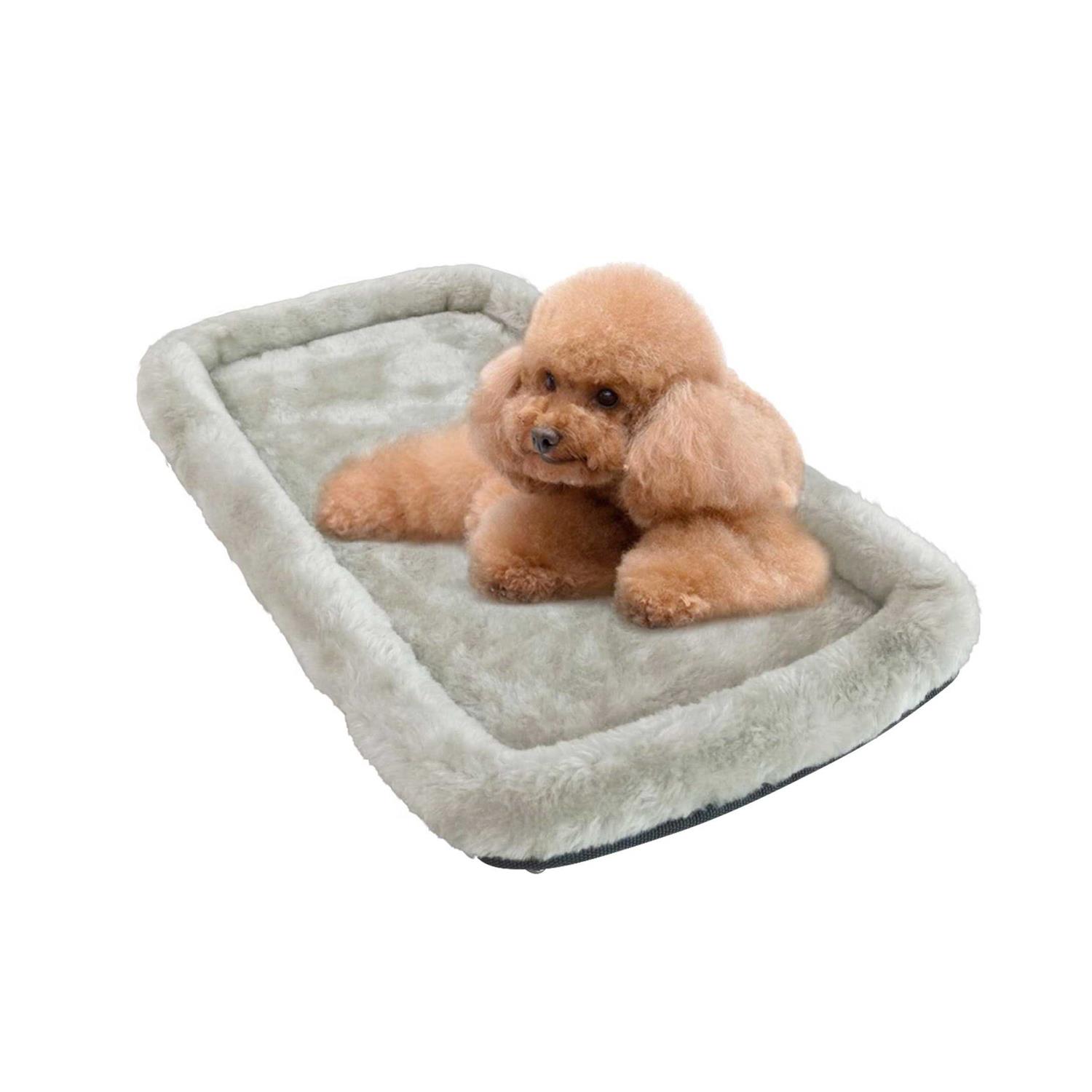 Mr. Peanut’s Platinum Series Pet Carrier Faux Fleece Pad with Plywood Base by Mr. Peanut’s