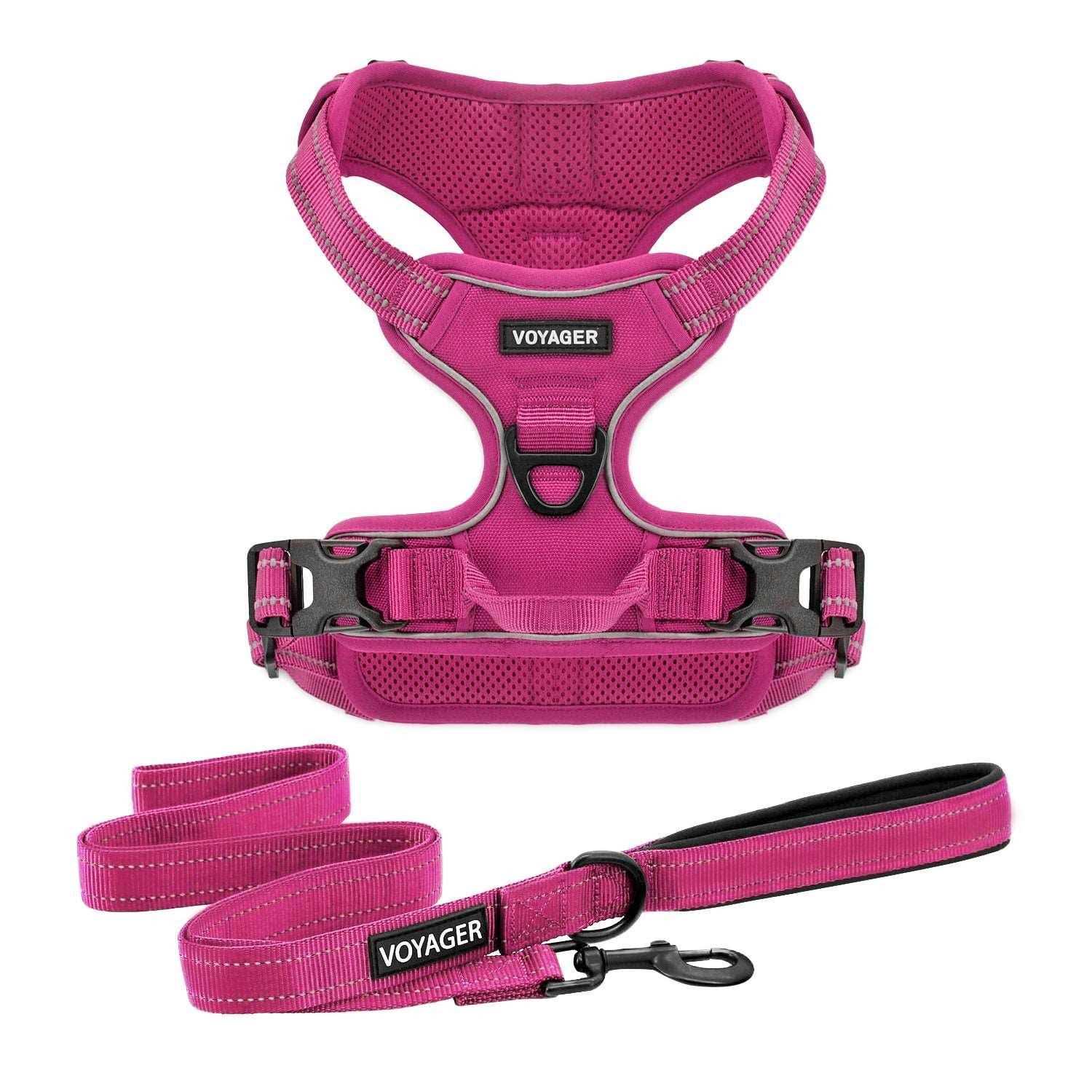 Voyager Dual Attachment No-Pull Adjustable Dog Harness