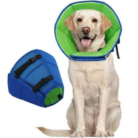 Kuoser Soft Dog Cone Collar After Surgery Adjustable Dog Recovery Cone Collar