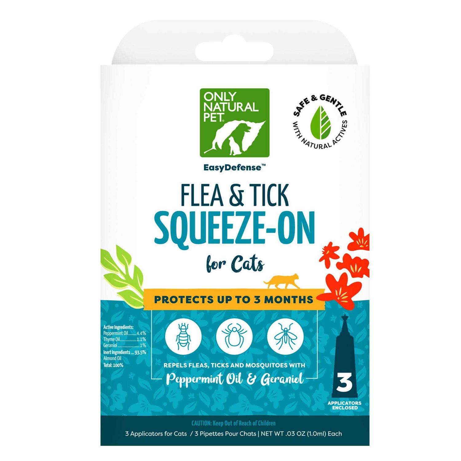 Only Natural Pet Flea and Tick Prevention for Cats